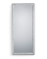 Καθρέπτης Επίτοιχος Π78*Υ178 cm Ασημί Mdf Mirrors & More Marie Silver 1210189