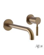 Μπαταρία Νιπτήρα Εντοιχισμού LaTorre New Tech Bronze Brushed (Antique Brass) 12208-221 