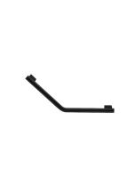 Λαβή Λουτρού W47xD7xH20cm Black Matt Sanco Academia Grab-Bars 218400-M116