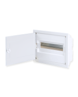 FLUSH MOUNTING 12 MODULES 1 ROW WHITE DOOR ACA 282U12AW