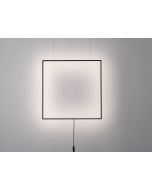 Απλίκα Led με Κρέμαση από την οροφή 28w 2000lm 3000K Warm White 110°  61*61 εκ. Viokek Shadow 4222200