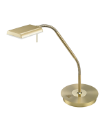 Φωτιστικό Γραφείου Brass Matt Led 12w 3000K 1100lm Trio Lighting Bergamo 520910108