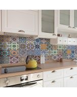 Azulejos πλάτη προστασίας τοίχων κουζίνας και μπάνιου 67324 Ango