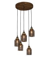 HL-2248JG-5PC OKDA PENDANT HOMELIGHTING 77-3068