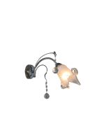 1017-1W MEMO CHROME WALL LAMP Γ2 HOMELIGHTING 77-3363