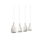 SE171-4 HANDAN & LATIFE WHITE PENDANT Ε2+ HOMELIGHTING 77-3678