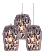 SE4288S-03 LUCA PENDANT SMOKE GLASS+ HOMELIGHTING 77-3722