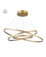 SE LED 80-60-40 OLYMPIC PENDANT GOLD MAT Β5 HOMELIGHTING 77-8124