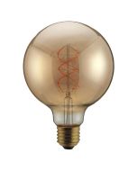 ΛΑΜΠΑ LED G95 FILAMENT "DECOR" 5W E27 1800K 220-240V DIMMABLE  GOLD Eurolamp 147-78702