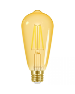 Λαμπτήρας Led Filament Amber Dimmable ST64 E27 7,5w 2000K 600lm Ø64xH145mm Enjoy EL825907