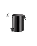 Χαρτοδοχείο 5lt  Χρώμα Gun Metal Polished Soft Closιng  Sanco Waste Bins 90680-A23