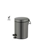 Χαρτοδοχείο 5lt  Χρώμα Antracite Grained Soft Closιng Sanco Waste Bins 90680-M118