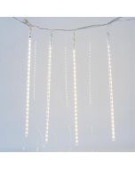 ΣΕΙΡΑ, 240 LED, 7V, ΜΕ 5 SNOWDROP 50cm, ΕΠΕΚΤΑΣΗ ΕΩΣ 3, ΜΕ ΜΕΤΑΣΧΗΜΑΤΙΣΤΗ, ΘΕΡΜΟ ΛΕΥΚΟ LED, ΠΡΟΕΚΤΑΣΗ ΠΑΡΟΧΗΣ 5m, IP44 Eurolamp 600-11431