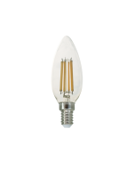 LED FILAMENT E14 C35 6W 6500K 230V AC 780LM RA80 ACA FLAM6CW