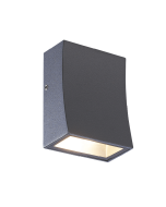 LED HP WALL LUMINAIRE 3W 110LM 89° 230V AC 3.000K DARK GREY CRI80 IP65 30.000HRS ACA LG1041G