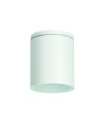 GU10  ROUND CEILING LUMINAIRE 230V AC MATT WHITE IP65 GU10 MAX.35W ACA LG2301GU10W