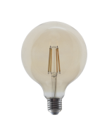 LED FILAMENT E27 DIM G125 AMBER 10W 2700K 230V AC 1160LM RA80 ACA PALA12510WWDIMAM