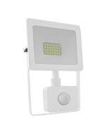 WHITE SENSOR LED SMD FLOOD LUMINAIRE IP66 20W 3000K 1600Lm 230V RA80 ACA Q2030WS