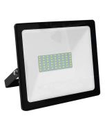 BLACK LED SMD FLOOD LUMINAIRE IP66 50W 3000K 4000Lm 230V RA80 ACA Q5030