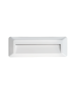 LED WALL RECTANGLE LUMINAIRE WHITE 230V AC IP65 2W 3000K 100LM RA80 ACA SLIM32NW