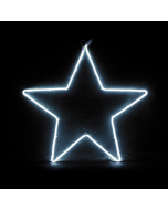 "STAR" 200 NEON LED 2m NEON DOUBLE SMD ΦΩΤ., CW ΣΤΑΘ., IP44, 58X54CM, 1.5m ΚΑΛ. ACA X082002415