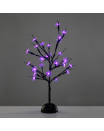 "TABLE TREE" 25 LED ΣΧΕΔΙΟ ΛΑΜΠΑΚ ΜΕ ΜΠΑΤΑΡΙΑ 3xAA ΜΩΒ IP20 10x10x45cm ACA X1025811