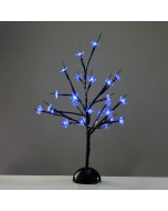 "TABLE TREE" 25 LED ΣΧΕΔΙΟ ΛΑΜΠΑΚ ΜΕ ΜΠΑΤΑΡΙΑ 3xAA ΜΠΛΕ IP20 10x10x45cm ACA XCHERRYLEDBL45