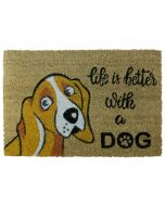 ΠΑΤΑΚΙ ΕΙΣΟΔΟΥ ΚΟΚΟΦΟΙΝΙΚΑ LIFEBETTERWITHDOG SL8623 40X60 San Lorentzo 8623