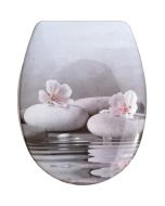 Κάλυμμα Λεκάνης Καπάκι WC 37,5xM46cm Polyresin Serene Pebbles San Lorentzo 8105