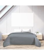 ΚΟΥΒΕΡΛΙ ΓΚΡΙ MICROFIBER 220X230 San Lorentzo 010006GREY