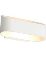 ACA L35039 Φωτιστικό Απλίκα Up-down 1*3w  Led 3000Κ Μέταλλο Λευκό Ματ 