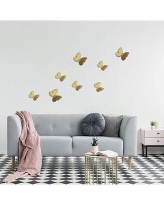 Gold Butterflies 3D πολυπροπυλενίου 24011 Ango