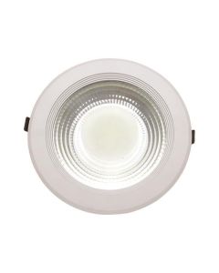 ΦΩΤΙΣΤΙΚΟ ΧΩΝΕΥΤΟ LED COB  Φ220 30W 6500K ΛΕΥΚΟ PLUS 145-68201