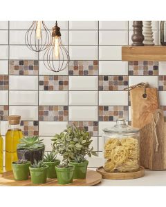 Tile Natural πλακάκια διακόσμησης τοίχων κουζίνας & μπάνιου 31312 Ango