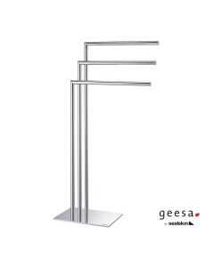 Πετσετοκρεμάστρα Επιδαπέδια 3 Θέσεων 49x20xH90cm Chrome Geesa by Sealskin 800202-100