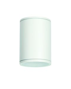 E27 PAR30  ROUND CEILING LUMINAIRE 230V AC MATT WHITE IP65 MAX.35W ACA LG2302E27W