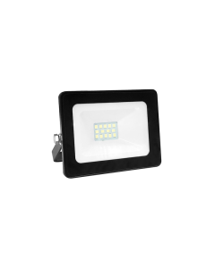 BLACK LED SMD FLOOD LUMINAIRE IP66 10W 3000K 800Lm 230V RA80 ACA Q1030