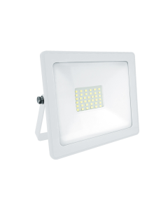 WHITE LED SMD FLOOD LUMINAIRE IP66 30W 3000K 2400Lm 230V RA80 ACA Q3030W