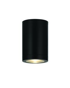 GU10  ROUND CEILING LUMINAIRE 230V AC MATT BLACK IP65 GU10 MAX.7W ACA SL7033B