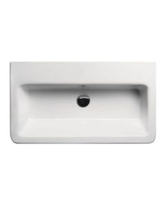 Νιπτήρας Κρεμαστός ή Ένθετος 80x45cm Bianco Ceramica City MCITY36-300 