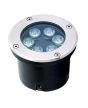 Φωτιστικό Χωνευτό Δαπέδου IP65/67 D120xH90mm Led 6w 3200K 600lm Viokef  Lotus 4186900