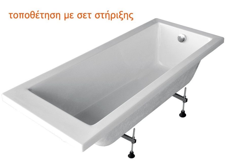 Σετ Στήριξης  Μπανιέρας 160*90cm Sirene FTS-CO