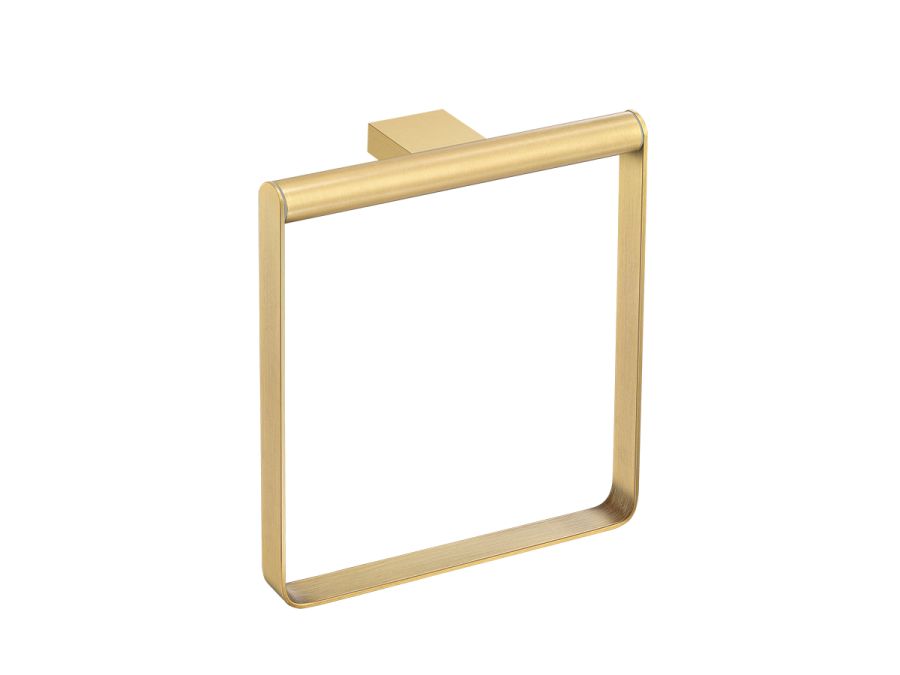 Κρίκος Επίτοιχος Sanco Academia Brushed Brass 21809-AB12