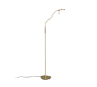 Φωτιστικό Δαπέδου Brass Mat 25xH145cm Led 12w 2300-3000-4000K 1400lm Trio Lighting  Monza 423310108