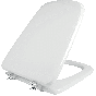 Κάλυμμα Λεκάνης WC Polyester B.T Λευκό 39,5x5,5cm Οπές 16cm Ideal Standard Emirama Elvit 0204