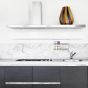 White Marble μπορντούρα προστασίας τοίχων κουζίνας 67118 Ango