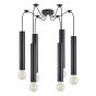 SE21-BL-5-BL6 ADEPT TUBE BLACK Black Pendant+ HOMELIGHTING 77-8669