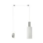 SE21-NM-4-NM1W-GL3 ADEPT TUBE Nickel Matt Wall Lamp White Glass+ HOMELIGHTING 77-8806