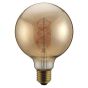 ΛΑΜΠΑ LED G95 FILAMENT "DECOR" 5W E27 1800K 220-240V DIMMABLE  GOLD Eurolamp 147-78702