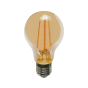 LED FILAMENT E27 STEP-DIM A60 AMBER 8W 2700K 230V AC 940LM RA80 ACA ELIOR8WWAMSD